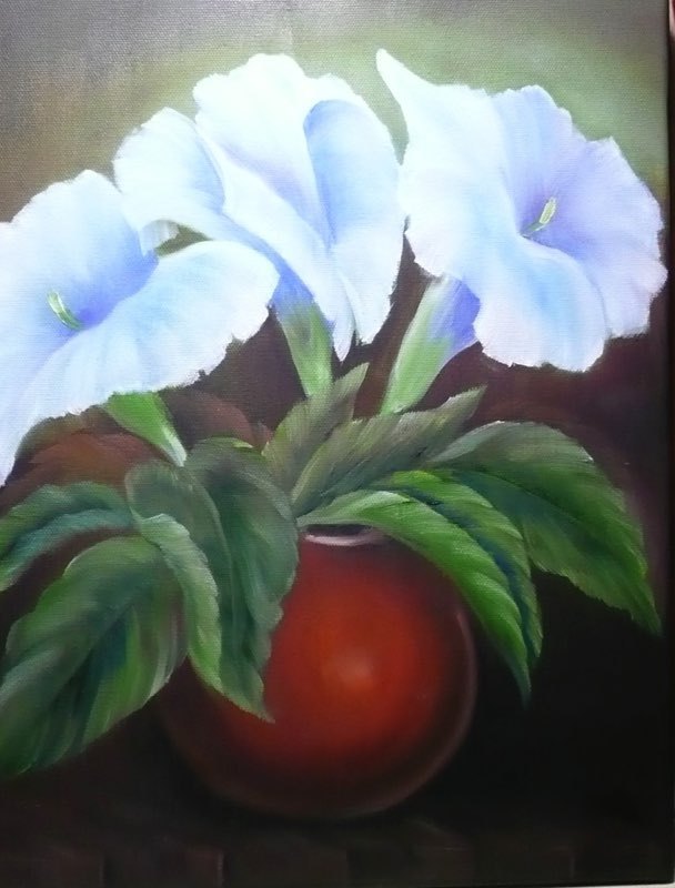 24-Blumenvase-Oel-2009-1